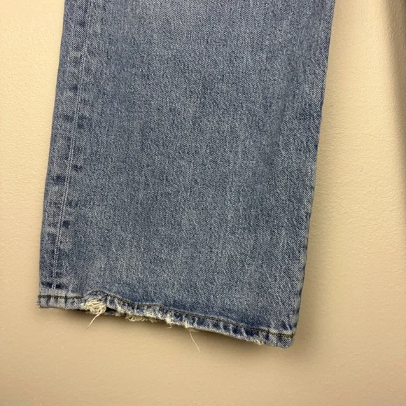 AGOLDE Harper Crop Straight Leg Hassle Jeans